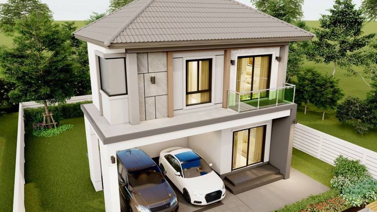 ภาพแบบบ้าน-บ้านดอปปิโอ