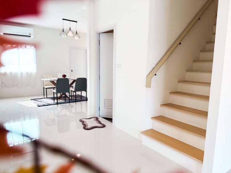 ภาพแบบบ้าน-บ้านทาวน์โฮม 2 ชั้น