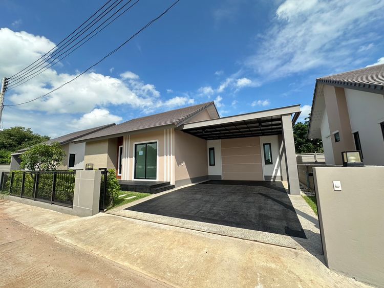 ภาพแบบบ้าน-บ้านเดี่ยวชั้นเดียว