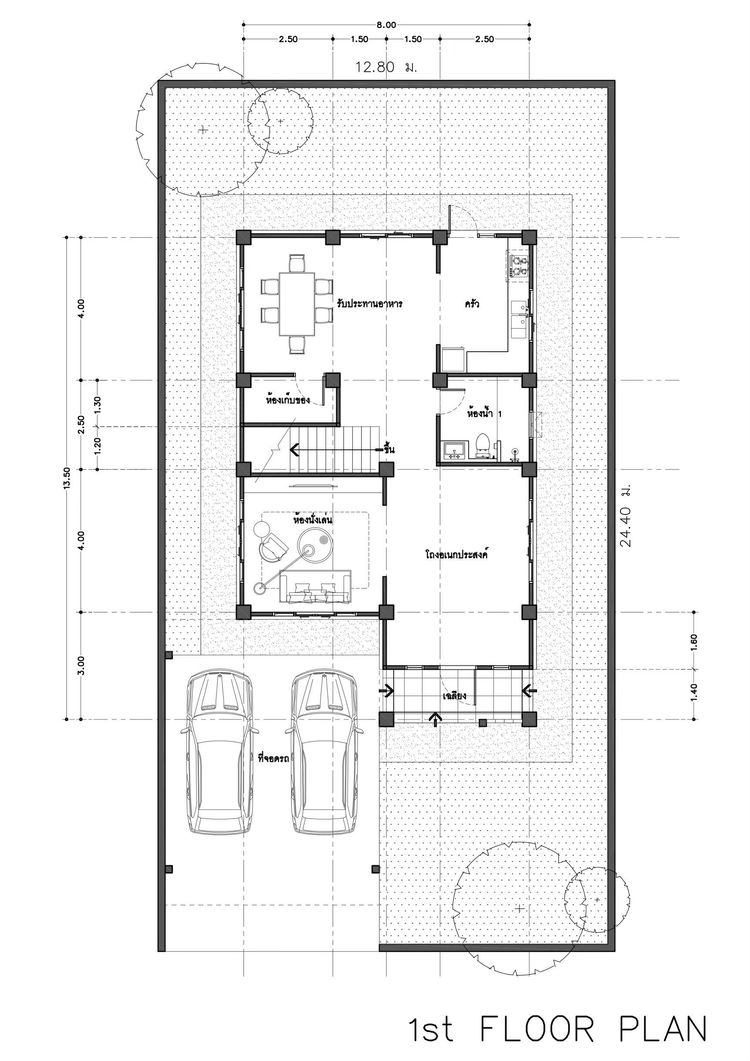 ภาพแบบบ้าน-บ้านเดี่ยว 2 ชั้น