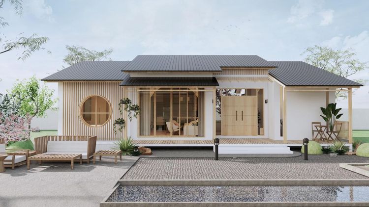 ภาพแบบบ้าน-Muji House
