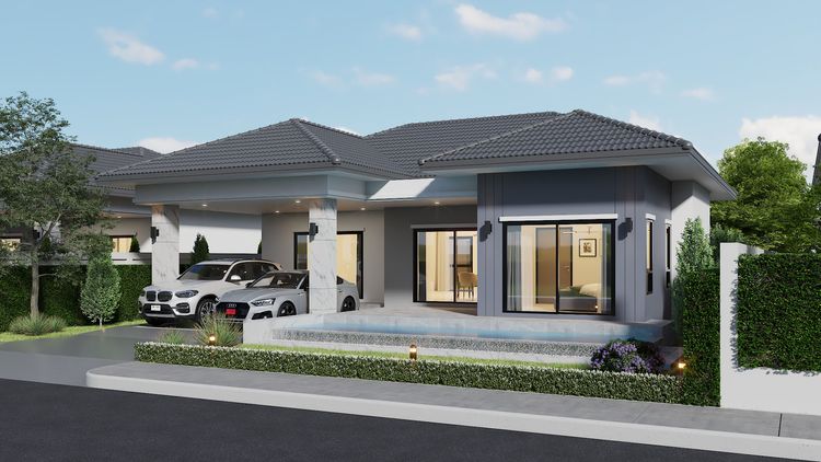 ภาพแบบบ้าน-บ้านบารมี