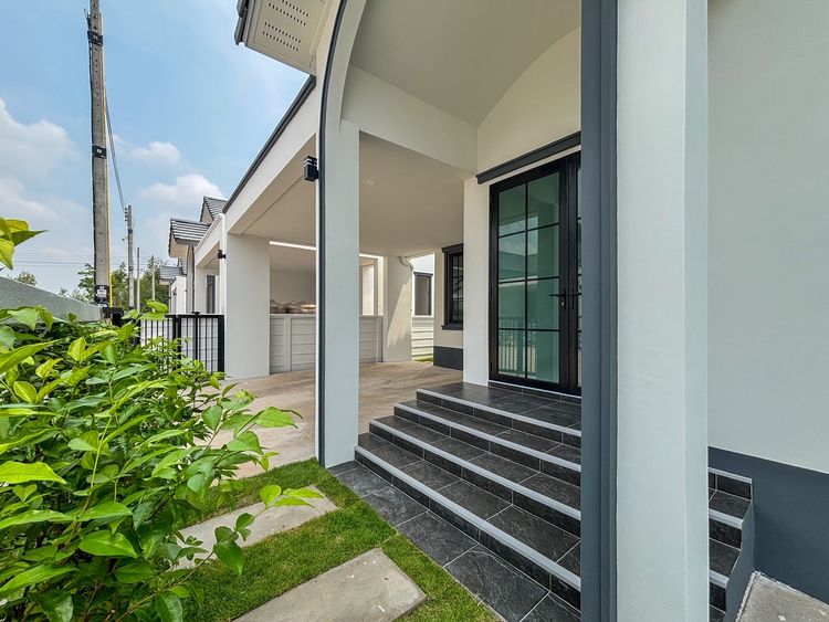 ภาพแบบบ้าน-แบบบ้านสไตล์อิงลิช โมเดิรร์น