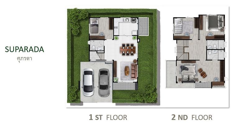 ภาพแบบบ้าน-ศุภรดา Tropical