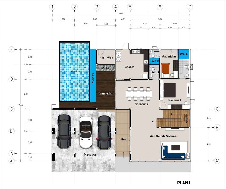 ภาพแบบบ้าน-B