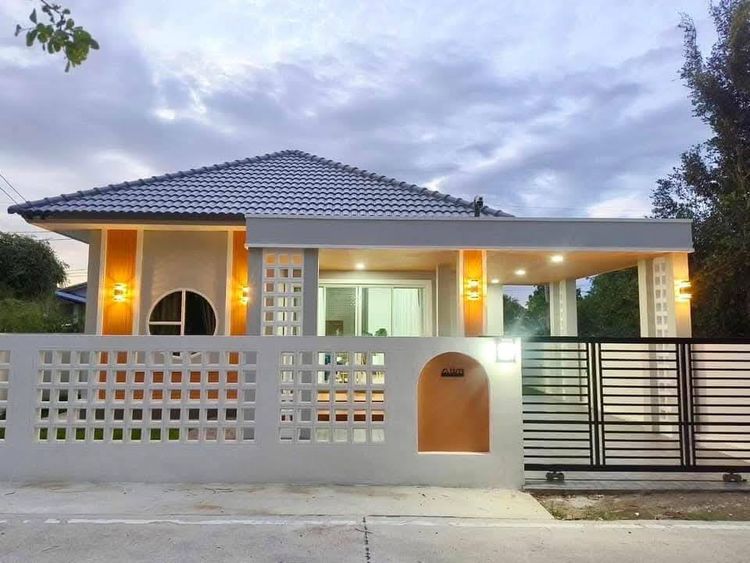 ภาพแบบบ้าน-จิรพงษ์แลนด์ เฟส 6 แบบบ้านสไตล์ปั้นหยา