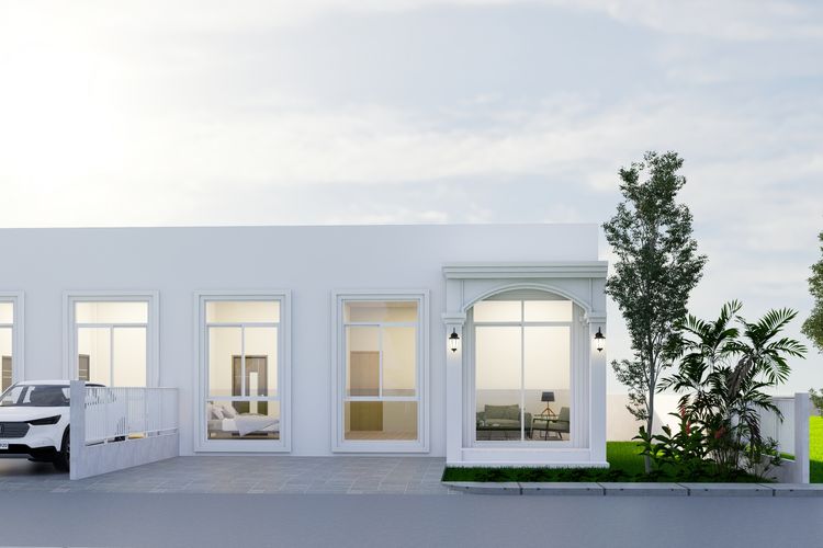 ภาพแบบบ้าน-บ้านแฝด