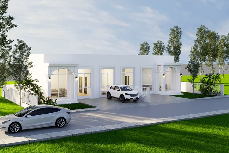 ภาพแบบบ้าน-บ้านแฝด