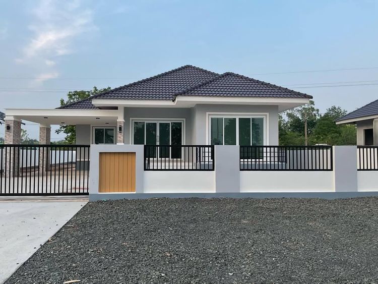 ภาพแบบบ้าน-จิรพงษ์แลนด์ เฟส 6 แบบบ้านสไตล์ปั้นหยา