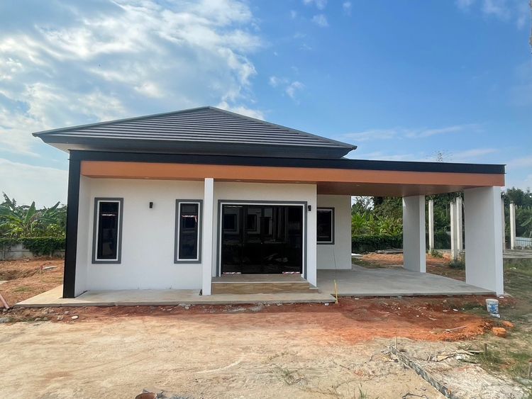 ภาพแบบบ้าน-สไตล์โมเดิร์น ทรงปั้นหยา