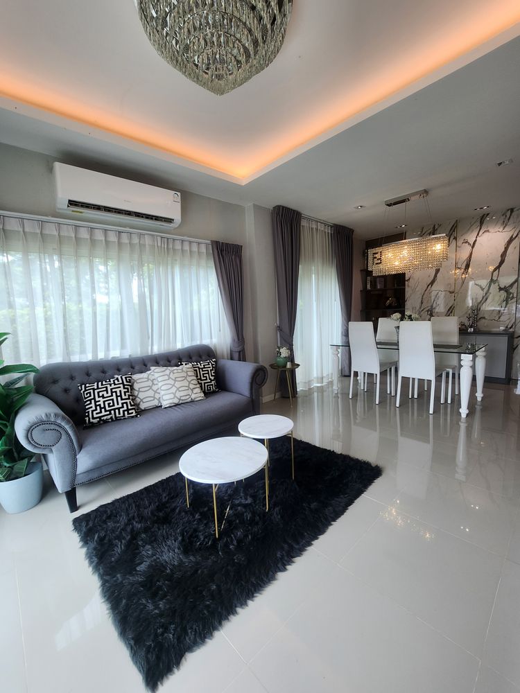 ภาพแบบบ้าน-บ้านเดี่ยว 2 ชั้น หน้ากว้าง 10 เมตร - พร้อมเข้าอยู่