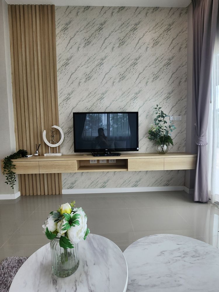 ภาพแบบบ้าน-บ้านเดี่ยว 1 ชั้น หน้ากว้าง 10 เมตร - พร้อมเข้าอยู่