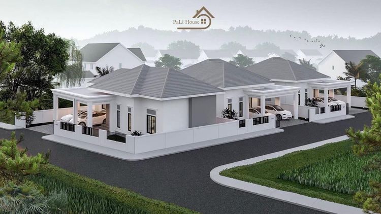 ภาพแบบบ้าน-แบบบ้านสไตล์โมเดิร์นลักชูรี่