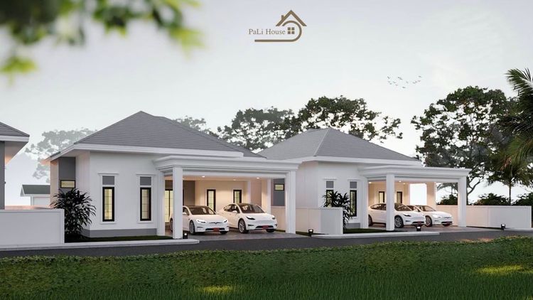 ภาพแบบบ้าน-แบบบ้านสไตล์โมเดิร์นลักชูรี่