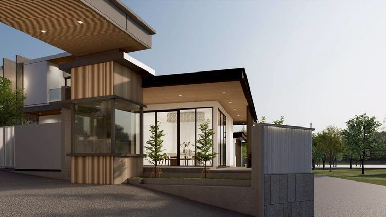 ภาพแบบบ้าน-บ้าน 2 ชั้น