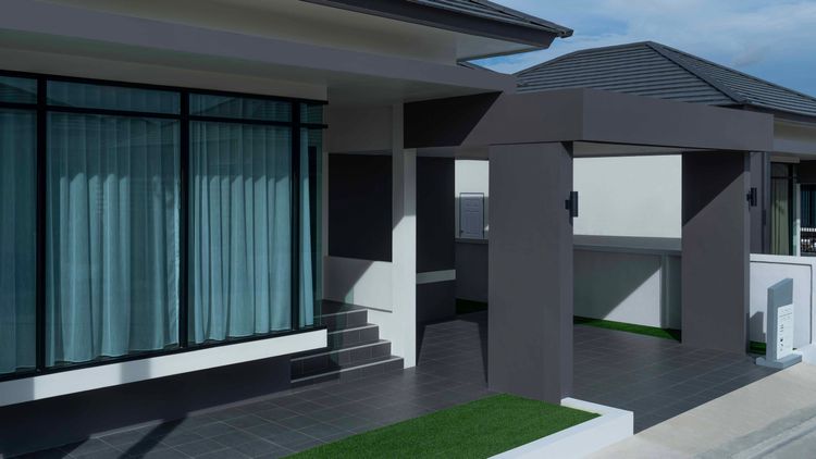 ภาพแบบบ้าน-แบบ 2 ห้องนอน