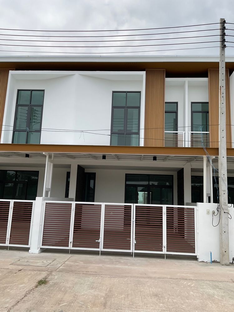 ภาพแบบบ้าน-ทาวน์โฮมสไตล์โมเดิร์น