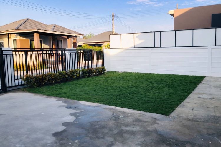 ภาพแบบบ้าน-โมเดิร์น ชั้นเดียว 3 ห้องนอน