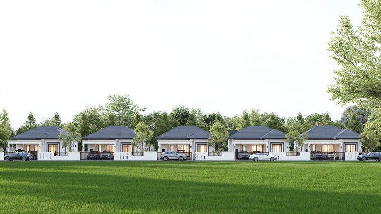 ภาพแบบบ้าน-บ้านเดี่ยวสไตล์โมเดิร์นคลาสสิค