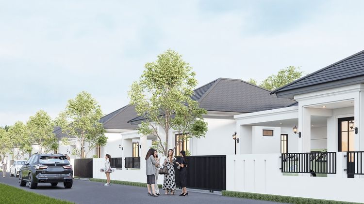 ภาพแบบบ้าน-บ้านเดี่ยวโมเดิร์นคลาสสิค