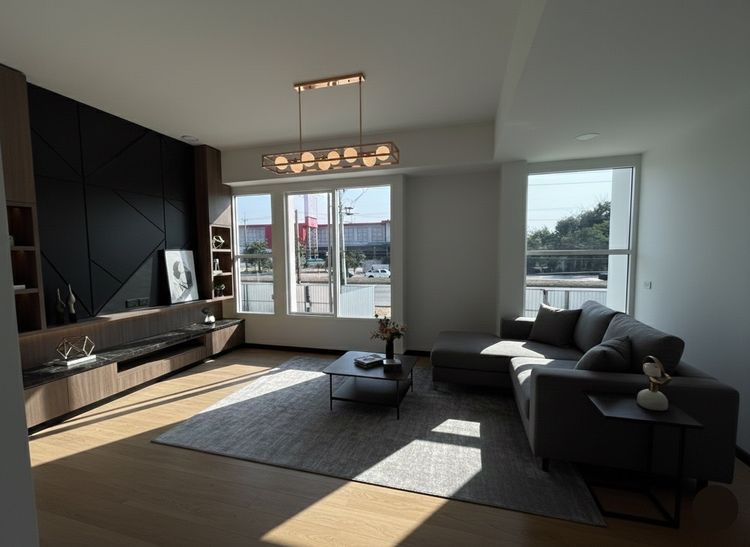 ภาพแบบบ้าน-บ้านเดี่ยว สไตล์โมเดิร์น (Modern Style) 3ชั้น