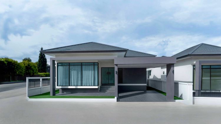 ภาพแบบบ้าน-แบบ 2 ห้องนอน