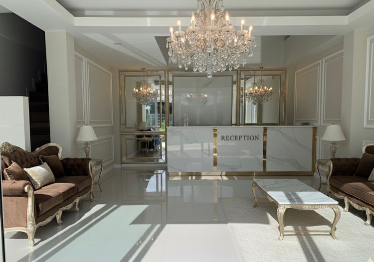 ภาพแบบบ้าน-บ้านเดี่ยว สไตล์โมเดิร์น (Modern Style) 3ชั้น