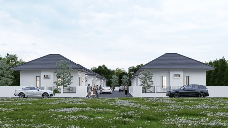 ภาพแบบบ้าน-มนต์เสน่ห์ 2 แบบบ้านสไตล์โมเดิร์นคลาสสิค