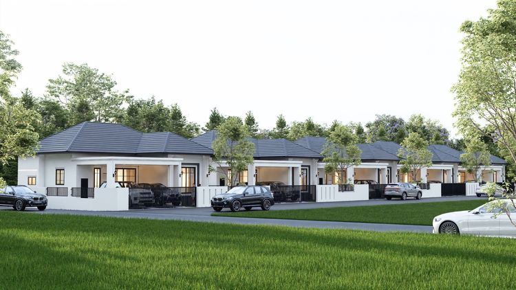 ภาพแบบบ้าน-บ้านเดี่ยวสไตล์โมเดิร์นคลาสสิค