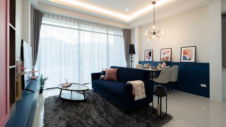 ภาพแบบบ้าน-แบบ 2 ห้องนอน