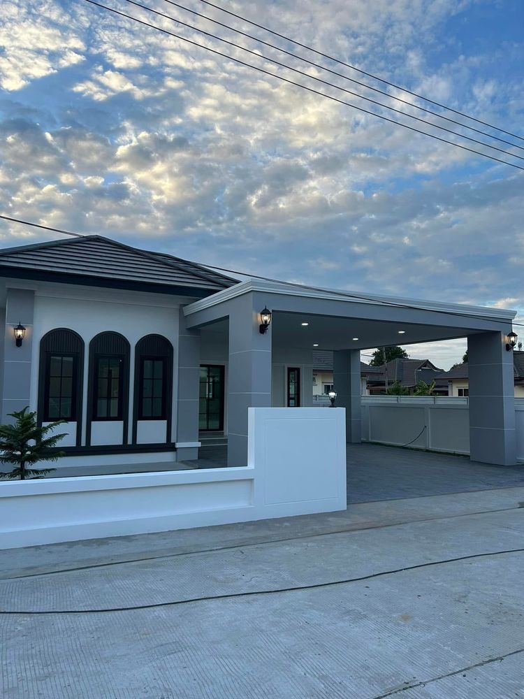 ภาพแบบบ้าน-แบบบ้านสไตล์โมเดิร์นคลาสสิก