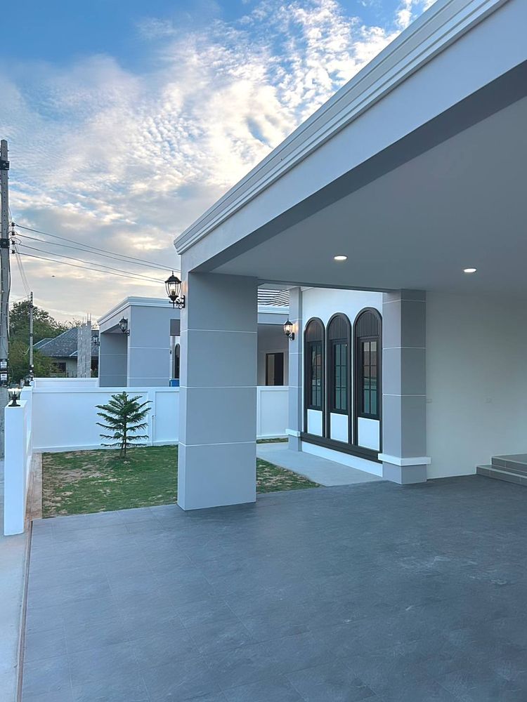 ภาพแบบบ้าน-แบบบ้านสไตล์โมเดิร์นคลาสสิก
