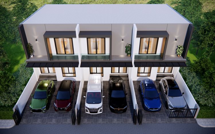 ภาพแบบบ้าน-ทาวน์โฮมในฝัน