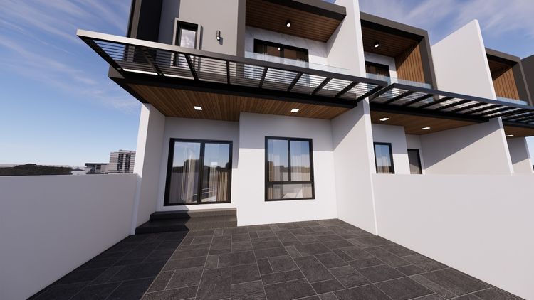 ภาพแบบบ้าน-ทาวน์โฮมในฝัน