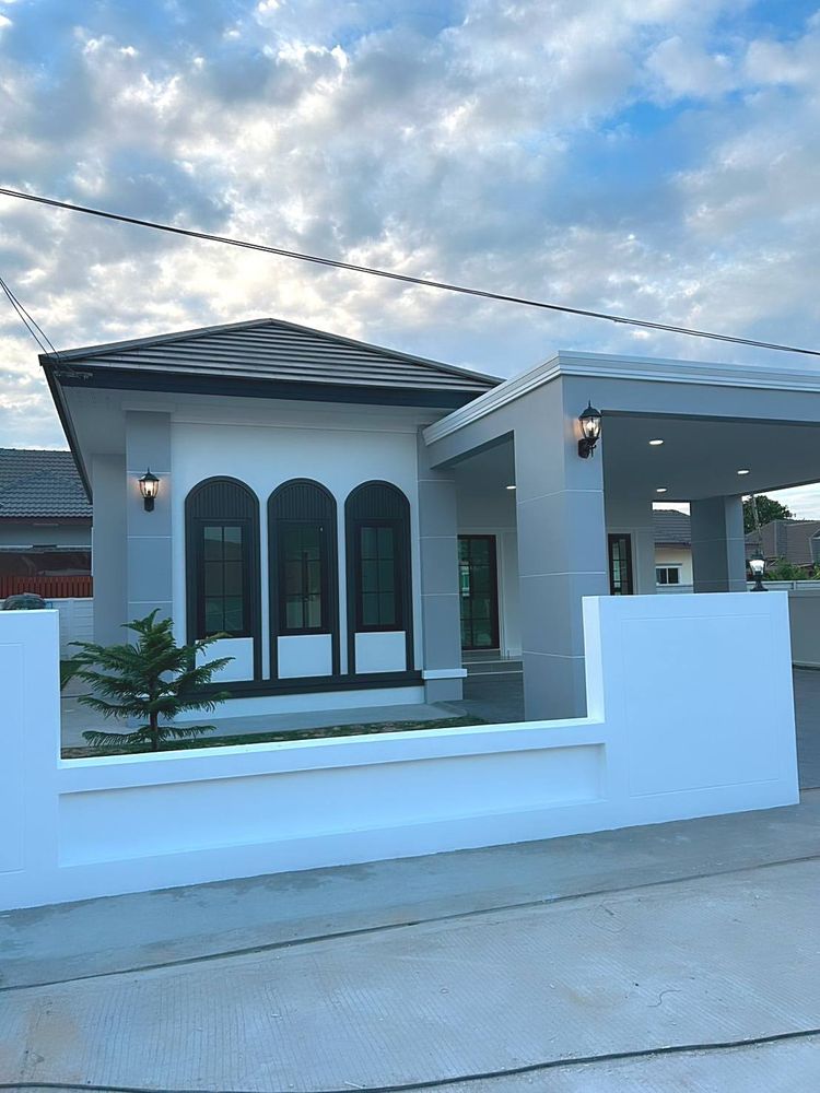 ภาพแบบบ้าน-แบบบ้านสไตล์โมเดิร์นคลาสสิก
