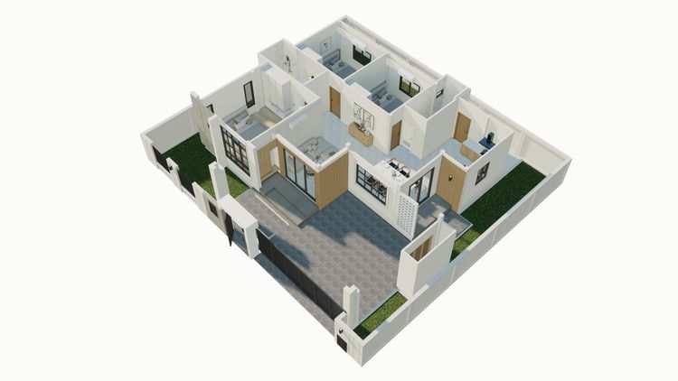 ภาพแบบบ้าน-แบบบ้านที่ 1