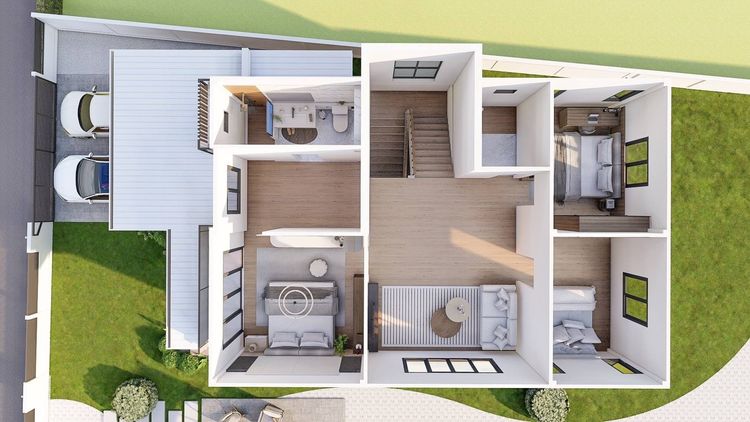 ภาพแบบบ้าน-บ้านเดี่ยว