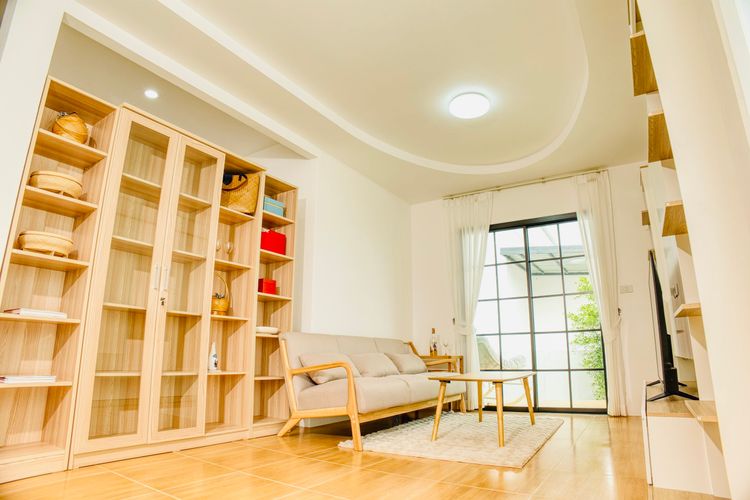 ภาพแบบบ้าน-บ้านเดี่ยวชั้นเดียว -สไตล์มินิมอลญี่ปุ่น-