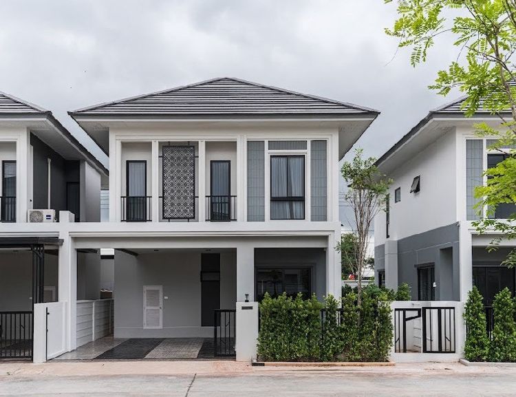 ภาพแบบบ้าน-The Gem 3 บ้านแฝด