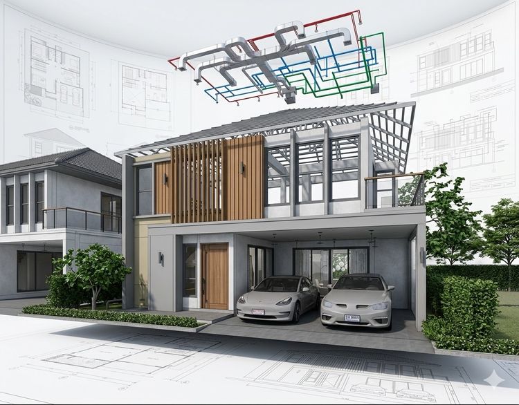 ภาพแบบบ้าน-แบบบ้าน อมาร่า