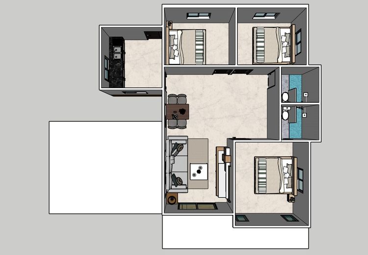 ภาพแบบบ้าน-แบบบ้านเดี่ยวสไตล์นอร์ดิก