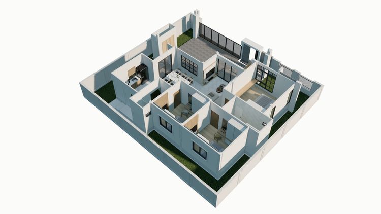 ภาพแบบบ้าน-แบบบ้านที่ 1