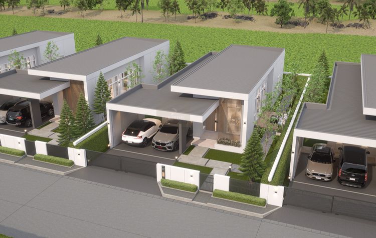 ภาพแบบบ้าน-บ้านเดี่ยวสไตล์โมเดิร์น