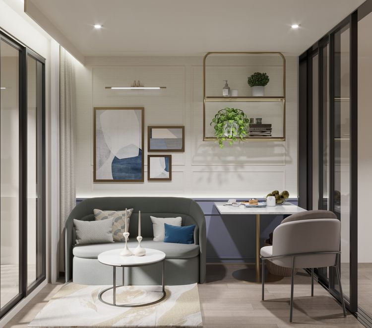 ภาพแบบบ้าน-1 Bedroom (B2)