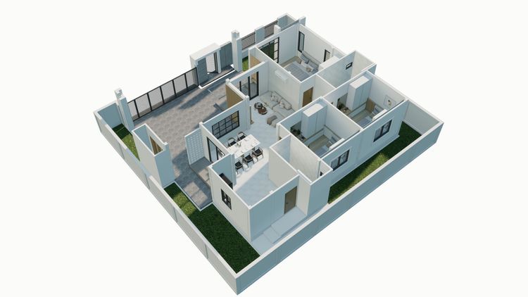 ภาพแบบบ้าน-แบบบ้านที่ 1