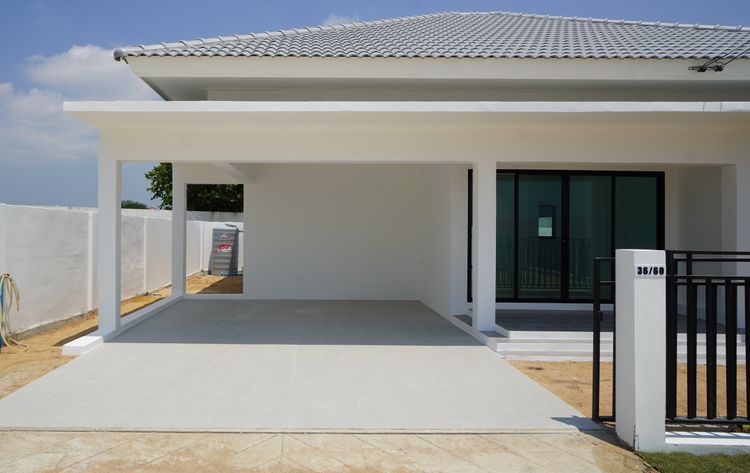 ภาพแบบบ้าน-บ้านเดี่ยวชั้นเดี่ยว