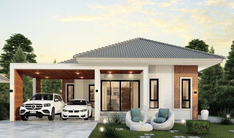 ภาพแบบบ้าน-โครงการสวีทโฮม บ้านห้วยบง ท่าสายเฟส 3