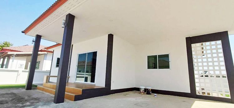 ภาพแบบบ้าน-มารวย752-7 ปั้นหยาธรรมดา [ Ordinary Hip Roof ]
