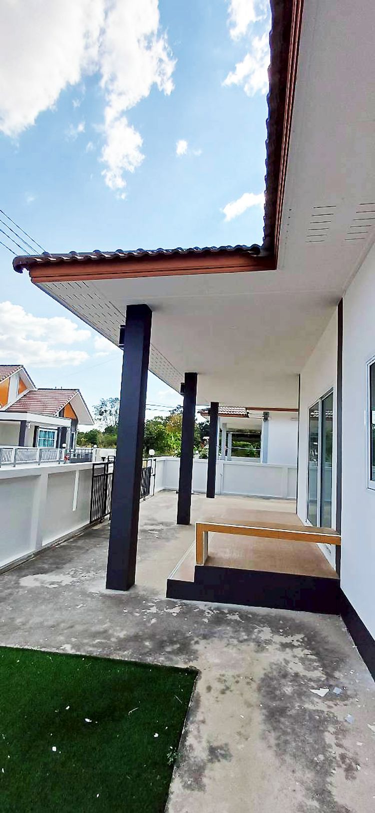 ภาพแบบบ้าน-มารวย752-3 ปั้นหยาธรรมดา [ Ordinary Hip Roof ]