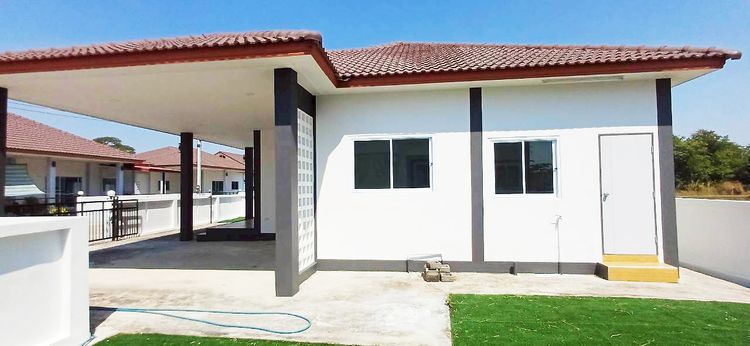 ภาพแบบบ้าน-มารวย752-7 ปั้นหยาธรรมดา [ Ordinary Hip Roof ]